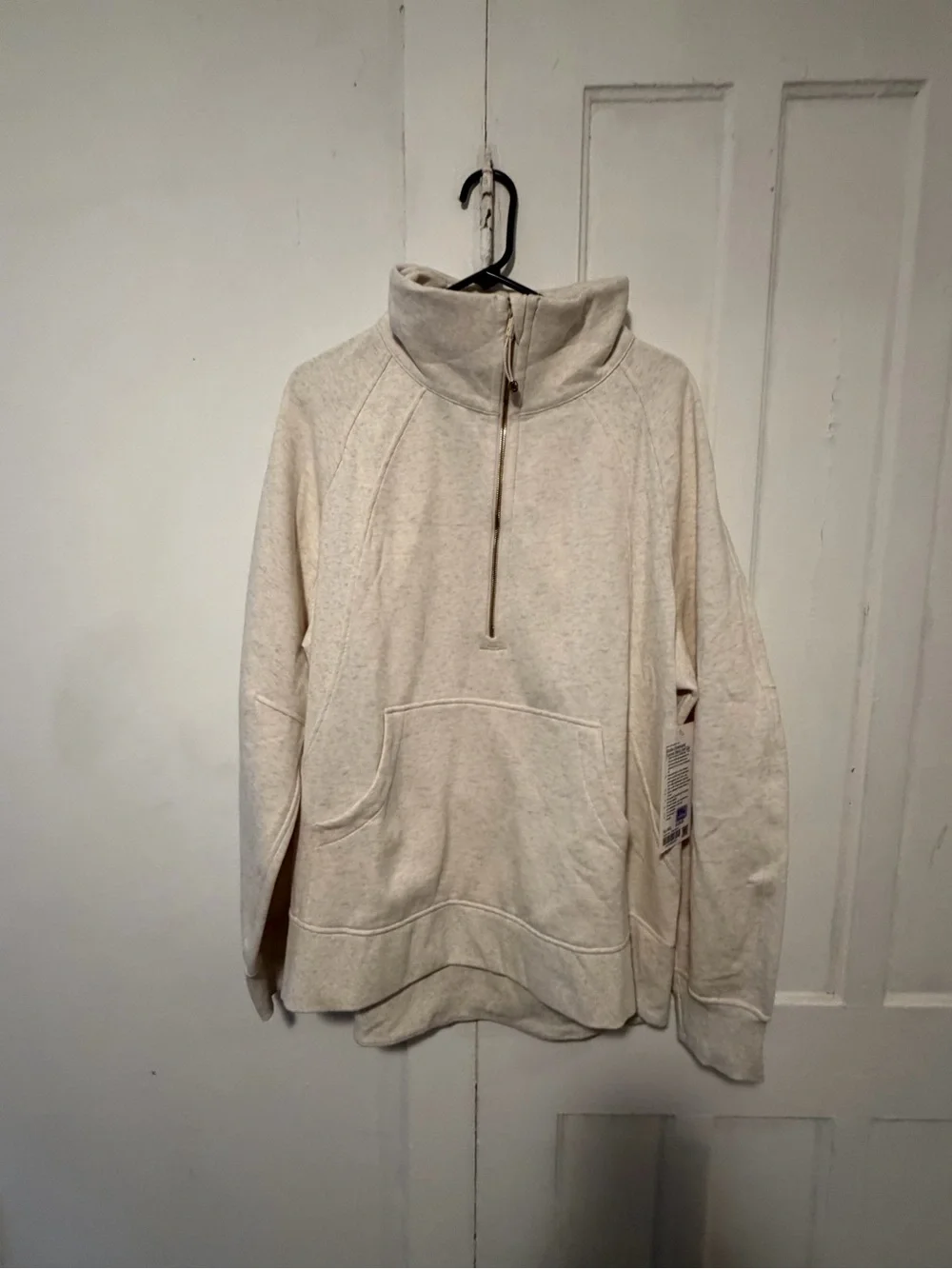 lululemon athletica Scuba Oversized Funnel Neck Half Zip Long size XL/XXL